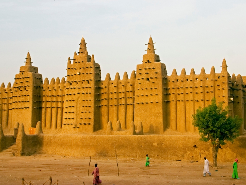 Voyagez au Mali et visite la ville deToumbouktou